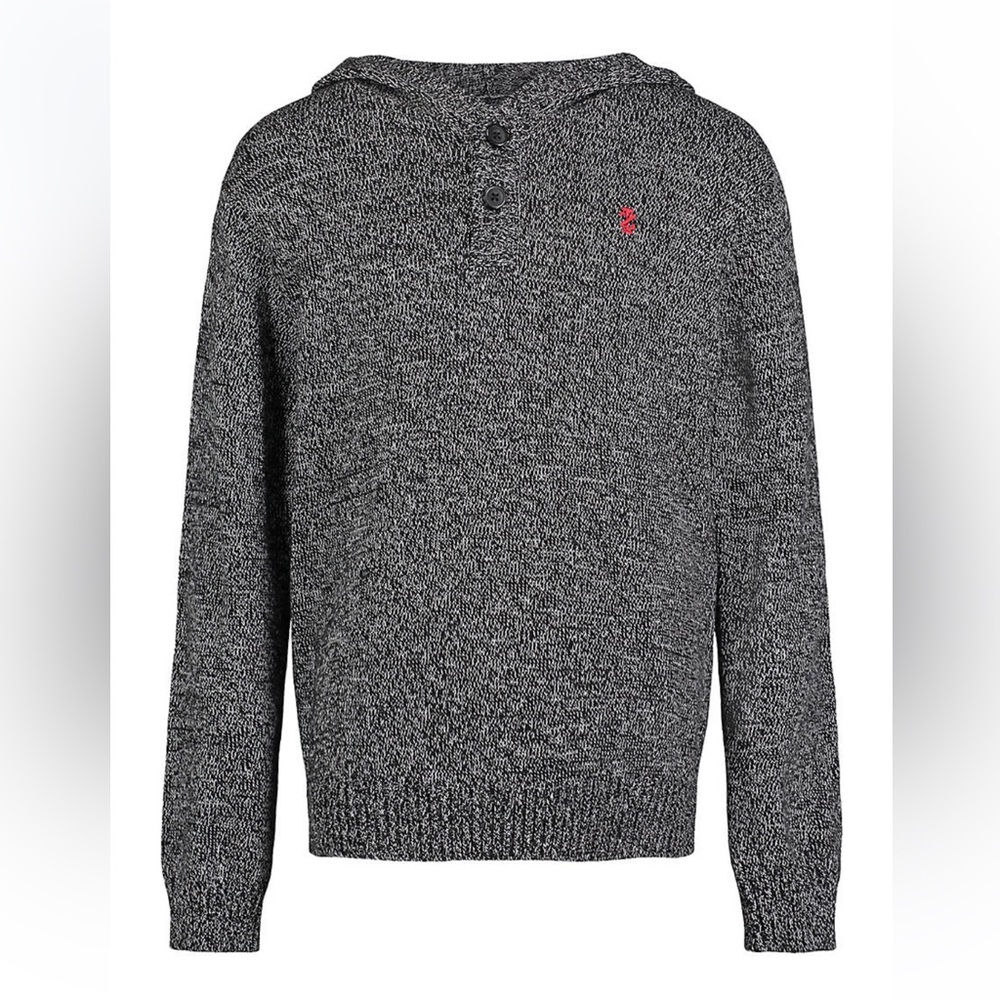 Boys IZOD Hoodie Sweater Pullover 10/12